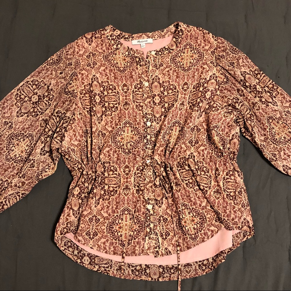 Madewell small blouse